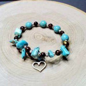 Handmade Beaded Wrap Style Bracelet